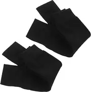 [Happyyami] 2 Pairs Leggings Socks for Football Shin Guards Grip Socks Compression Youth Sports Leg Sleeves