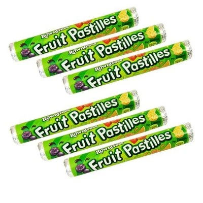 Rowntrees Fruit Pastilles Single - Pack of 6