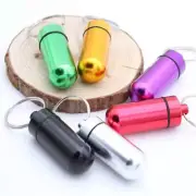 3PCS Mini Portable Travel Pill Box All-In-One Carrying Easily Clean Refill Pills