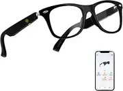 Tulbeys Smart Glasses For Unisex, UV Protection, Polarized Bluetooth Sunglasses, Open Ear, Outdoor Glasses