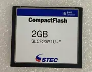 SLCF2GM1U-F STEC 2GB CompactFlash Memory Card 2G-byte 3.3V/5V 50-Pin