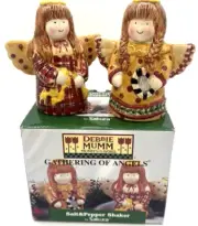 Debbie Mumm Gathering Of Angels Salt & Pepper Shakers By Sakura