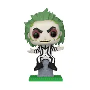 Beetlejuice - Beetlejuice On Tombstone Glow Pop! Vinyl