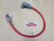 18" Replacement MSD Blaster 3 Ignition to HEI Coil Wire 8.5mm 90° Red 84059