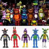 在飛比找蝦皮購物優惠-Vanes 玩具熊的五夜之夜兔子 FNAF 噩夢公仔玩具汽車