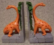 Bookends Animal Diplodocus Dinosaur Pair Book Ends NEW