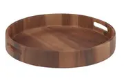 Davis & Waddell: Acacia Wood - Round Serving Tray