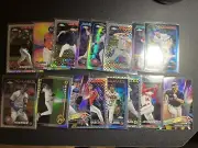 2024 Topps Chrome Refractor/Insert Lot 16 Cards Alvarez/Albies/Duran