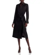 Kobi Halperin Alara Sateen Shirt Dress