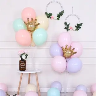 ins氣球布置馬卡龍氣球兒童寶寶生日派對裝飾桌擺 飄新年商場布置