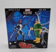 2022 Marvel Legends Silk vs. Doc Ock Amazon Exclusive 2-Pack Spider-Man 60th