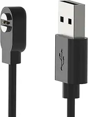 MOTONG Compatible with Suunto Sonic USB C Charging Dock Cable, Replacement USB Type C Charger Charging Dock Cable Compatible with Suunto Wing(Black)