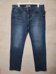 Joe's The Brixton Jeans Men 38x34 Blue Dark Wash Narrow Straight Leg Stretch NEW