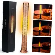 LED Candle Light, Cordless Table Lamps, Bedside Lamps w/2 Modes, Rechargeable