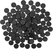 SIXPOINTS 100 Pieces Acrylic Miniature Bases,28.5mm/1.12inch Round Model Bases 4mm/0.16inch Thick Circular Figure Display Stands Compatible with Gaming Miniatures or Wargames Role Playing Board Game
