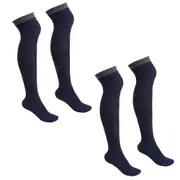 2x Tosca Anti-Swelling Leg Circulation Compression Travel Flight Socks Large