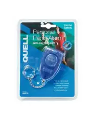 Quell Personal Alarm with Mini Flashlight Super Loud Siren | Portable Security