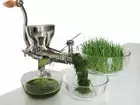 Stainless Steel Slow Juicer Hand Manual Fruit Juice Wheat Grass Juice Extrac New