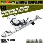 Window Regulator for Holden Rodeo RA Colorado RC Isuzu D-Max w/ Motor Rear Left (for: Isuzu)