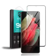 ZUSLAB Galaxy S21 5G Tempered Glass Screen Protector 9H Hardness for Samsung - Black