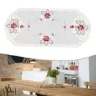 Home Decor Tablecloth 40x85cm Reusable Table Runners White Oval High quality