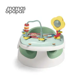Mamas & Papas 二合一育成椅v3(附玩樂盤) 羅勒綠