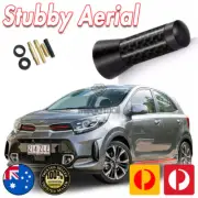 Short Antenna / Aerial Stubby Bee Sting for KIA Picanto GT NEW CARBON (for: Kia)