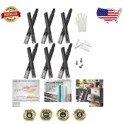 Durable 16-Inch Soft Close Drawer Slides - 6 Pairs with Electrophoretic Finish