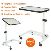 Overbed Table, Medical Care Over Bed or Chair for meals laptop work study 80cm