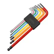 End Key Set Color-Coded Metric 7pcs Allen Key Set 1.5 6mm