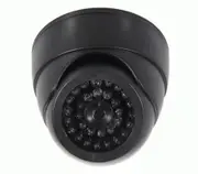 1 * Dummy Dome Security Camera Fake Infrared LED Flashing Blinking Surveillance CCTV