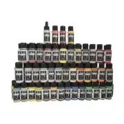 Badger Air-Brush Miniature Paint Complete Set of Miniature Airbrush Paints New