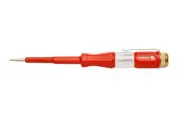 HOGERT Voltage Tester 140mm Screwdriver 100-250V Electrical Circuit Detector