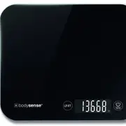 BodySense 15kg High Capacity Digital Kitchen Scale Electronic Weight Balance