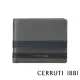 【Cerruti 1881】義大利頂級小牛皮12卡短夾皮夾 CEPU05696M(灰色 贈禮盒提袋)