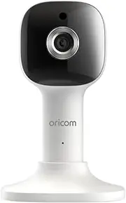 Oricom OBHFCU Smart HD Video Baby Monitor - Camera, Two-Way Talk, Night Vision, Room Temperature, Wireless, HubbleClub App, Pan Tilt Zoom, Digital, Dual Mode