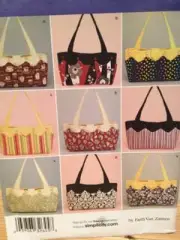 Simplicity Sewing Pattern 2676 Two Bags & Bag Cover Uncut Accessories