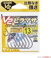 Gamakatsu Fishing Hook, Hiramasa, 1 Piece, Silver, Spear Point, G-Hard V2 68787