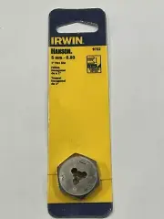 Irwin Hanson 5mm X 0.80 Metric Hex Die 9722 Right Hand