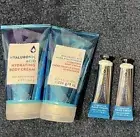 Bath & Body Works 4 Pc Set Hyaluronic Acid Water Hand Creams & Body Creams New