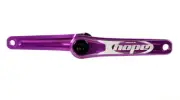 Hope Crankset 165mm Crank Arms 30mm Axle 155mm 83mm w/ Tools Purple - New