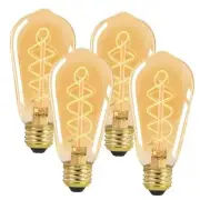 E26 LED Vintage Edison Light Bulbs 40W Equivalent, Dimmable E26 LED Edison