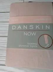 Danskins Now Shimmer Footless Tights 12-16