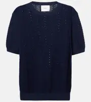 [Lisa Yang] Lisa Yang Cecelia cashmere sweater S-M blue