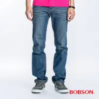 在飛比找Yahoo奇摩購物中心優惠-BOBSON 男款衣絲不罣涼爽直筒牛仔褲