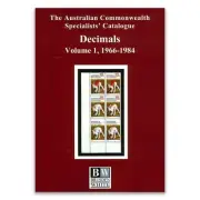AUSTRALIA 2021 BRUSDEN DECIMALS Volume 1 1966-1984 SPECIALISTS CATALOGUE 3rd Edn