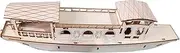 Wooden Cruise Ship DIY Handmade Ship Model Kits Static Assembly Small and Medium Subject Ship Model