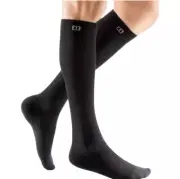 Medi for Men Knee High Classic Socks - 20-30 mmhg Reg Black