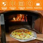 12Inch Alloy Pizza Shovel Handle Perforated Peel Holder Oven Baking Pastry Tools