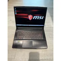 在飛比找蝦皮購物優惠-MSI 電競筆電 GF65 10UE I5-10300H 1